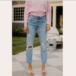 Vintage Levis 501 Jeans High Waisted 